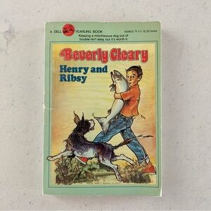 Beverly Cleary - Henry and Ribsy - 1981 Vintage - Dell Yearling Book